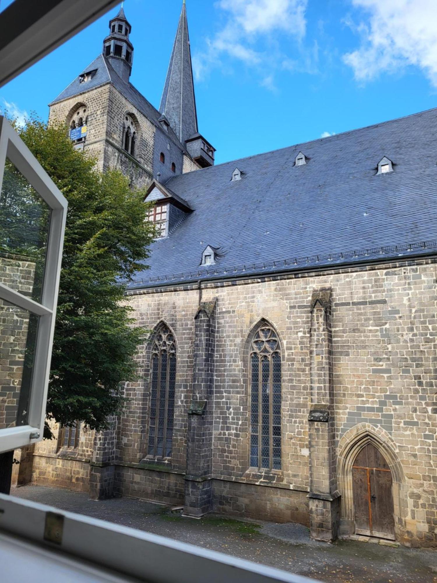 Anno 1577 - Marktkirchhof 6 Quedlinburg Buitenkant foto